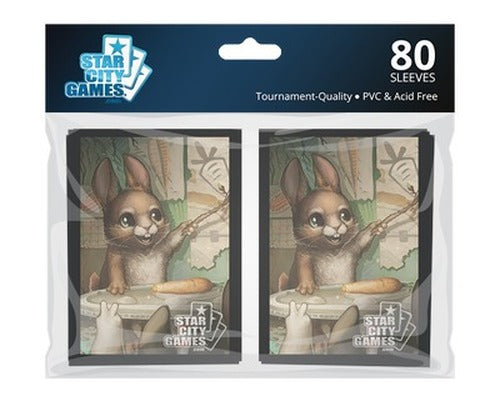 Star City Games Standard Card Game Sleeves 80ct Creature Collection Bunny Home page Other   