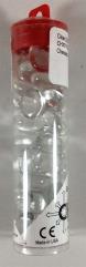 Chessex Clear Glass Stones in Tube (01121) Dice Chessex   