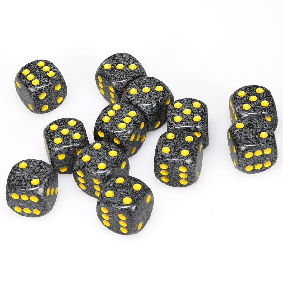 Chessex 16mm Speckled Urban Camo 12ct D6 Set (25728) Dice Chessex   