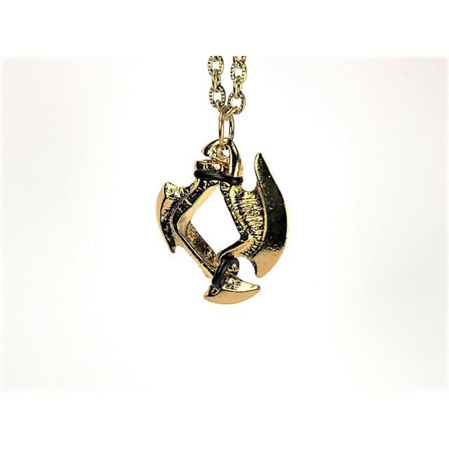 Dice Holder Jewelry Axe Blade 12mm D6 Pendant in Gold Clothing & Accessories Chessex   