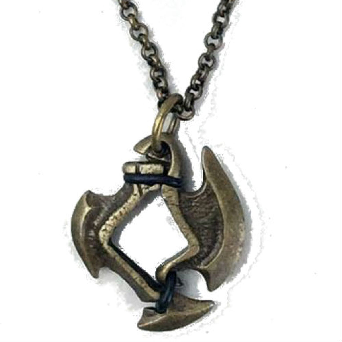 Dice Holder Jewelry Axe Blade 12mm D6 Pendant in Old Brass Clothing & Accessories Chessex   