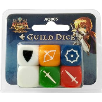 Arcadia Quest: Guild Dice Pack Miniatures Cool Mini or Not