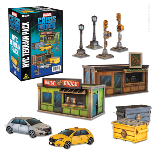 Marvel: Crisis Protocol - NYC Terrain Pack Miniatures Atomic Mass Games   