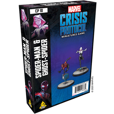 Marvel Crisis Protocol: Spider-man & Ghost Spider Miniatures Atomic Mass Games   