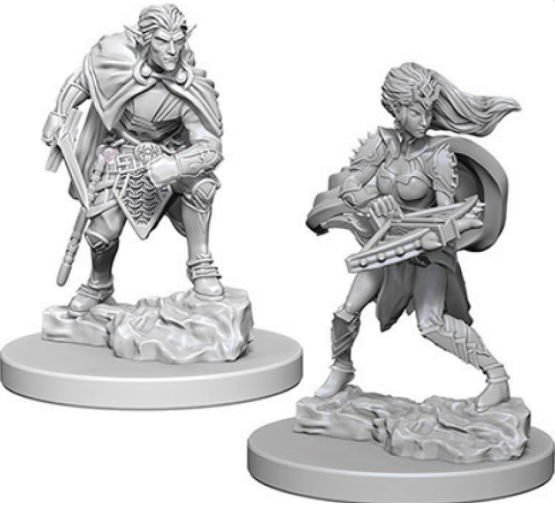 D&D Nolzur's Marvelous Unpainted Miniatures: Drow Miniatures WizKids   