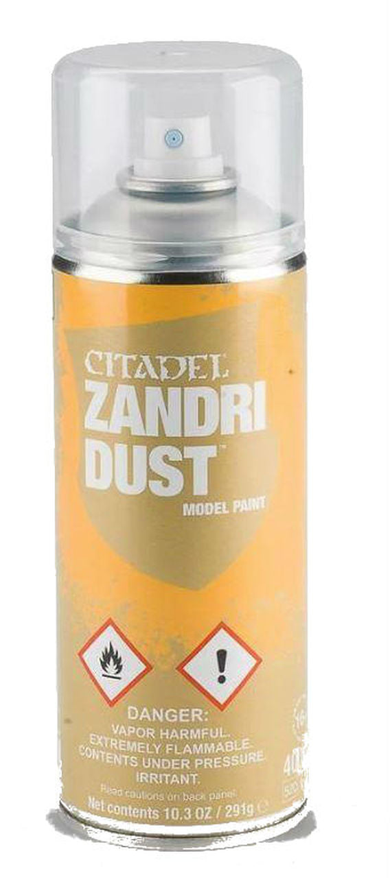 Citadel Spray Zandri Dust 400ml Paints Games Workshop   