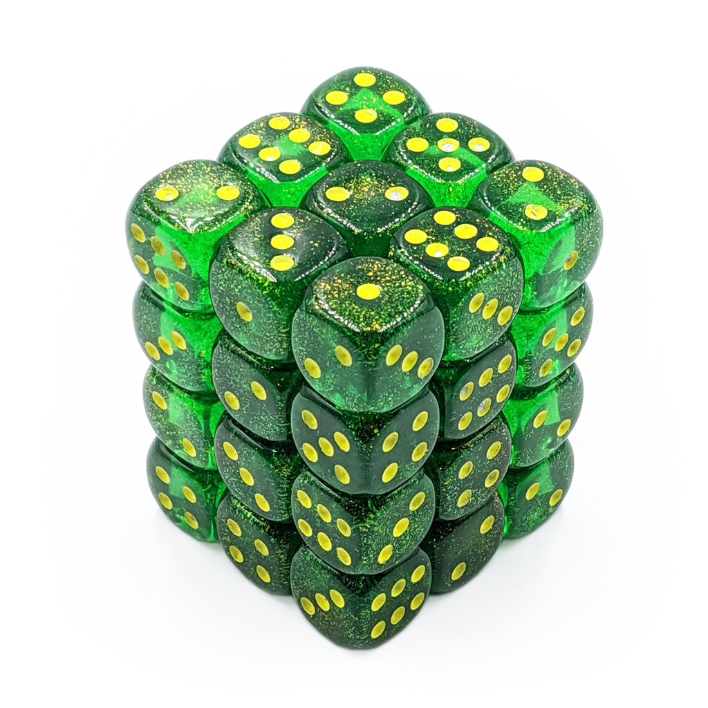 Chessex 12mm Borealis Maple 36ct D6 Set (27965) Dice Chessex   
