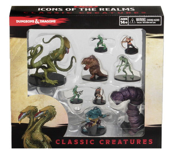 D&D Icons of the Realms Classic Creatures Box Set Home page WizKids   
