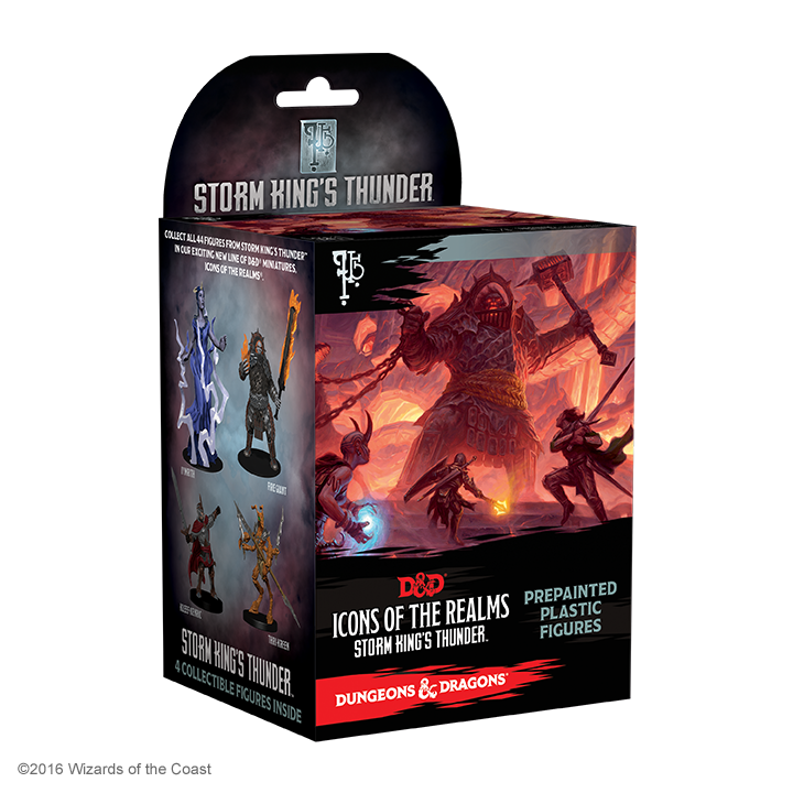 D&D Icons of the Realms Storm King's Thunder Booster Pack Miniatures WizKids   