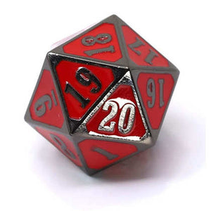 Die Hard Dice Metal Spindown D20 Sinister Red Home page Other   
