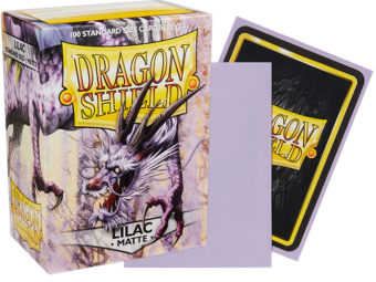 Dragon Shield Matte Standard Sleeves 100ct Lilac (11034) Supplies Arcane Tinmen   