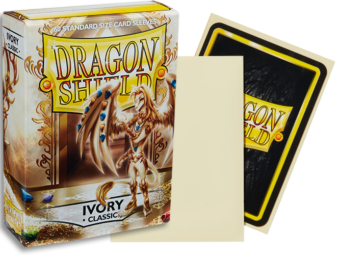 Dragon Shield Classic Standard Sleeves 60ct Ivory (10717) Supplies Arcane Tinmen   