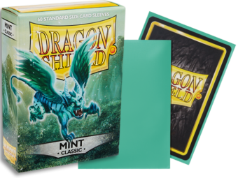 Dragon Shield Classic Standard Sleeves 60ct Mint (10725) Supplies Arcane Tinmen   