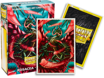 Dragon Shield Classic Art Japanese Size Sleeves 60ct Rosacea (12604) Supplies Arcane Tinmen   