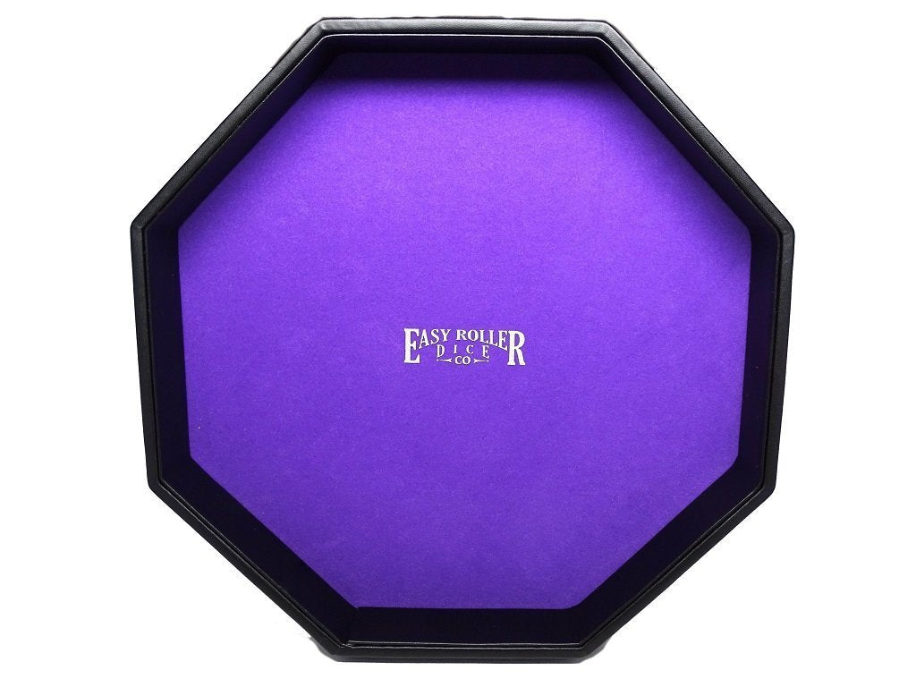 Easy Roller Tabletop Gaming Dice Tray With 11.5" Rolling Surface - Purple Supplies Easy Roller Dice
