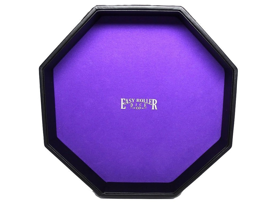 Easy Roller Tabletop Gaming Dice Tray With 11.5" Rolling Surface - Purple Supplies Easy Roller Dice