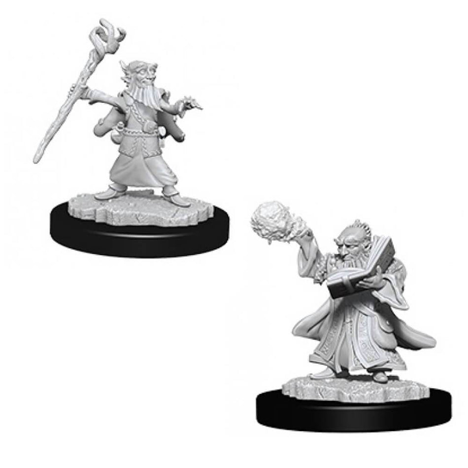 D&D Nolzur's Marvelous Unpainted Miniatures: Gnome Male Wizard Miniatures WizKids   