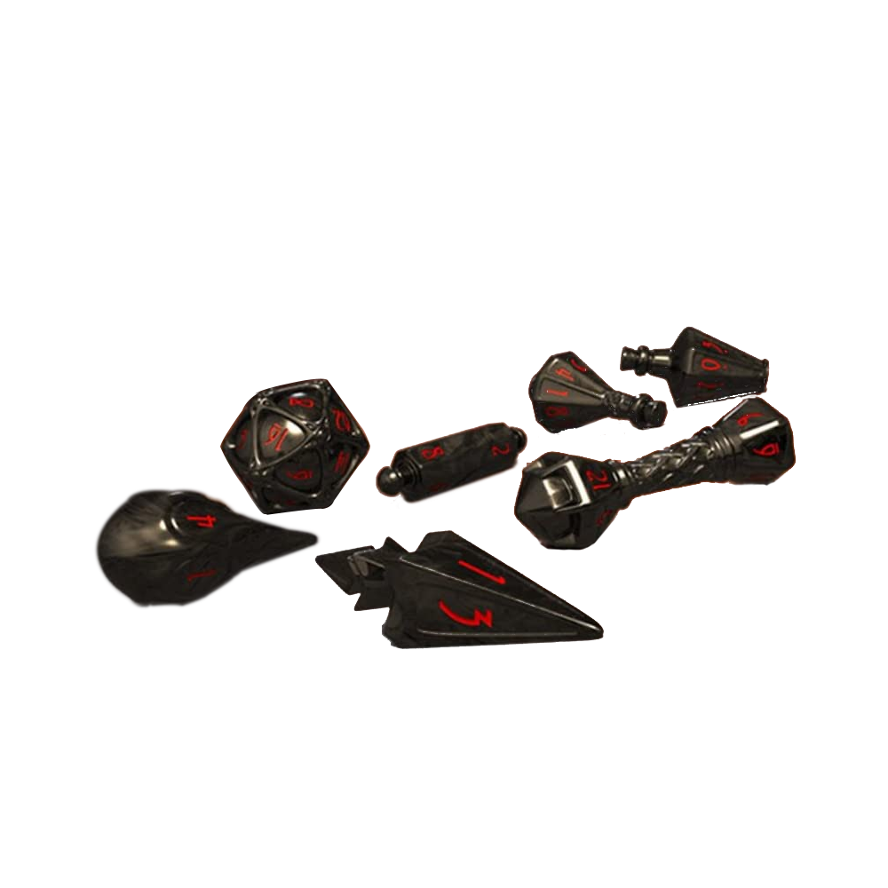 Polyhero 7ct Wizard Shadow with Demon's Eye Dice Other