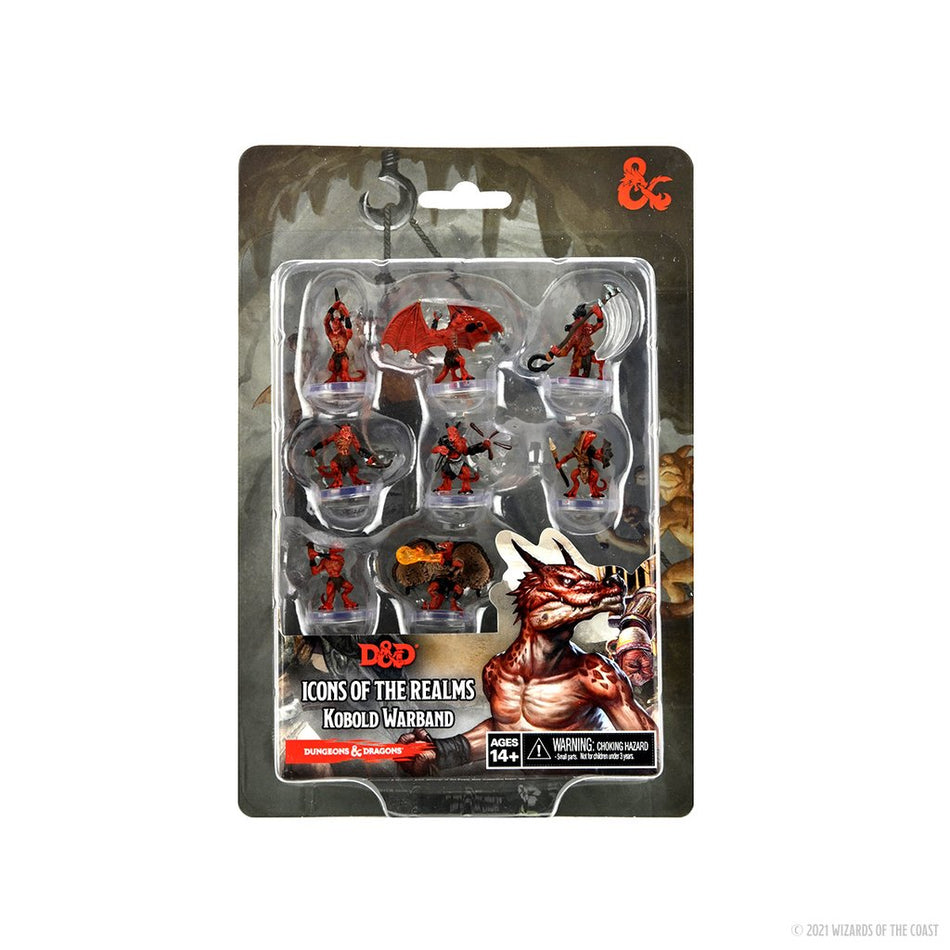 D&D Icons of the Realms Kobold Warband (96059) Miniatures WizKids   