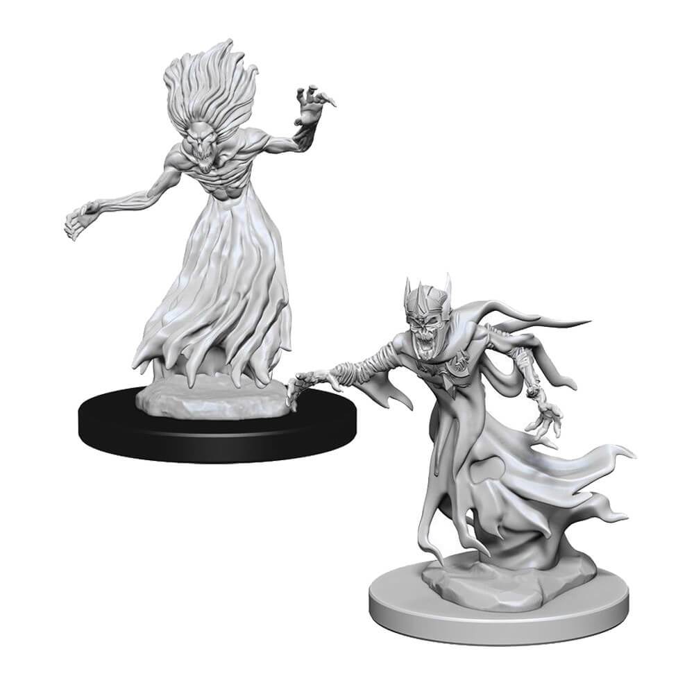 D&D Nolzur's Marvelous Unpainted Miniatures: Wraith & Specter Miniatures WizKids   