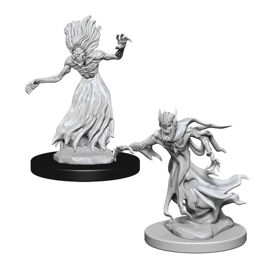 D&D Nolzur's Marvelous Unpainted Miniatures: Wraith & Specter Miniatures WizKids   