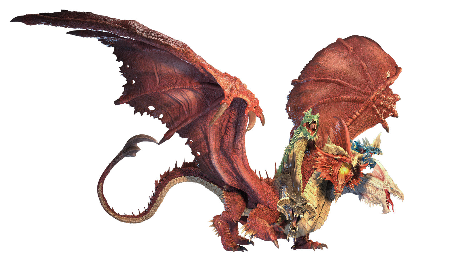 D&D Icons of the Realms Miniature: Gargantuan Tiamat (96105) Miniatures WizKids   