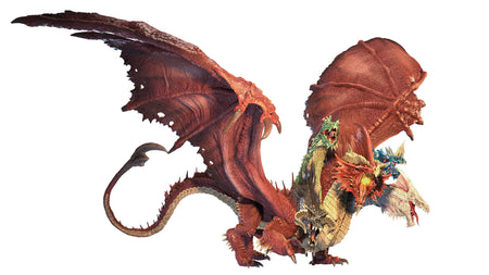 D&D Icons of the Realms Miniature: Gargantuan Tiamat (96105) Miniatures WizKids   