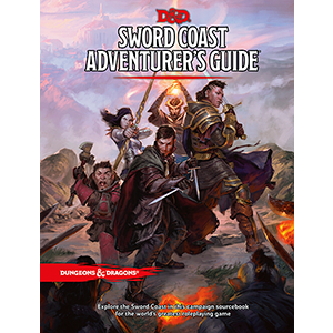 D&D 5e Sword Coast Adventurer’s Guide Role Playing Games Wizards of the Coast   