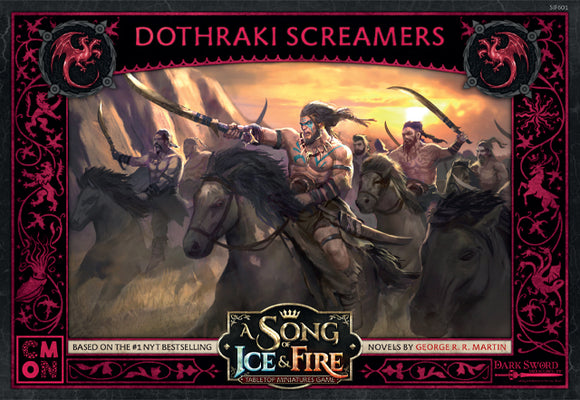 A Song of Ice and Fire Miniatures Game: Dothraki Screamers Home page Asmodee   