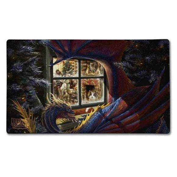 Dragon Shield Christmas Dragon Limited Edition Playmat Home page Arcane Tinmen   