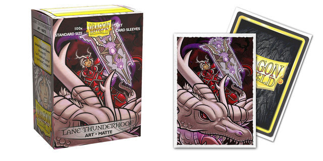 Dragon Shield Matte Art Standard Sleeves 100ct Lane Thunderhoof (12044) Supplies Arcane Tinmen   