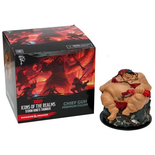D&D Icons of the Realms Storm King's Thunder Premium Figure Chief Guh Miniatures WizKids