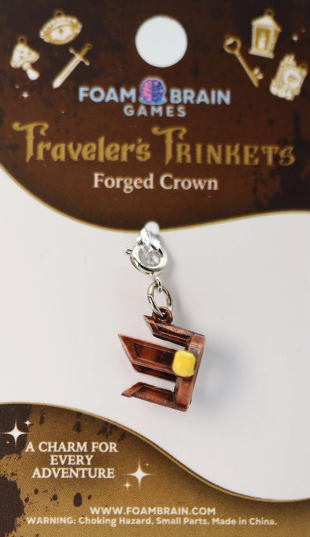 Traveler's Trinkets Charms Group 1 (19 options) Clothing & Accessories Foam Brain Games Forged Crown  