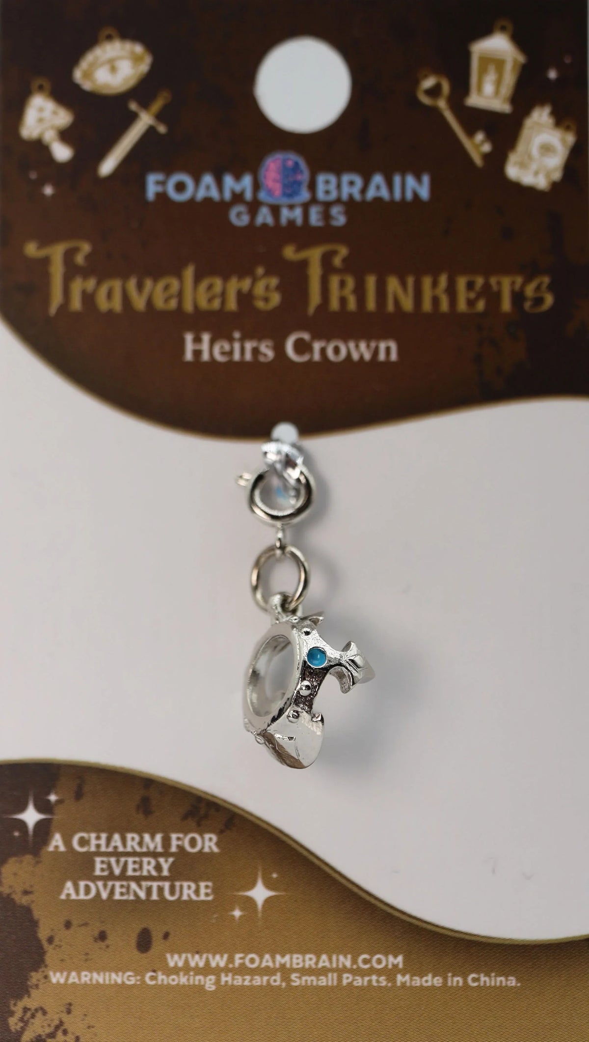 Traveler's Trinkets Charms Group 1 (19 options) Clothing & Accessories Foam Brain Games Heir's Crown  