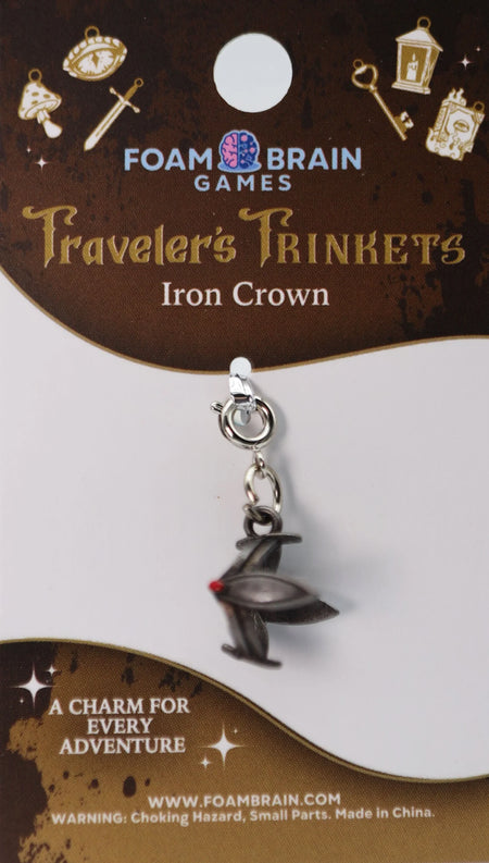 Traveler's Trinkets Charms Group 1 (19 options) Clothing & Accessories Foam Brain Games Iron Crown  