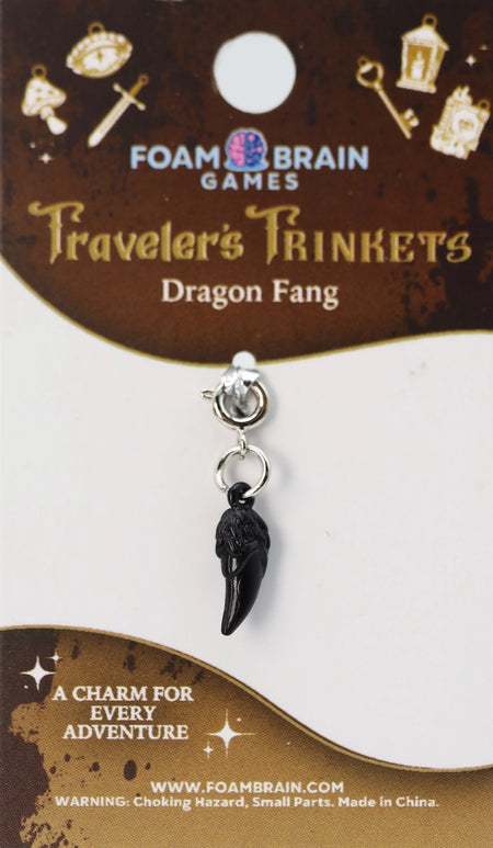 Traveler's Trinkets Charms Group 3 (24 options) Clothing & Accessories Foam Brain Games Dragon Fang  