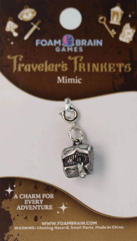Traveler's Trinkets Charms Group 3 (24 options) Clothing & Accessories Foam Brain Games Mimic  