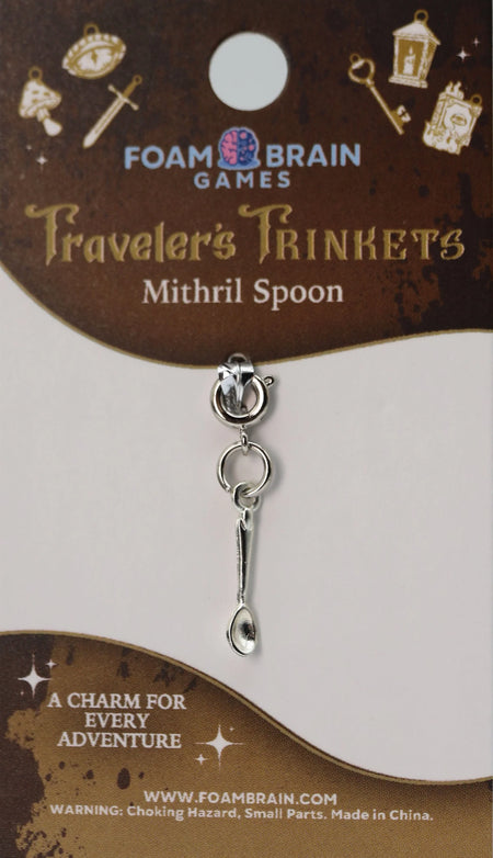 Traveler's Trinkets Charms Group 3 (24 options) Clothing & Accessories Foam Brain Games Mithril Spoon  