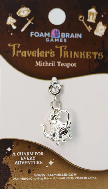 Traveler's Trinkets Charms Group 3 (24 options) Clothing & Accessories Foam Brain Games Mithril Teapot  