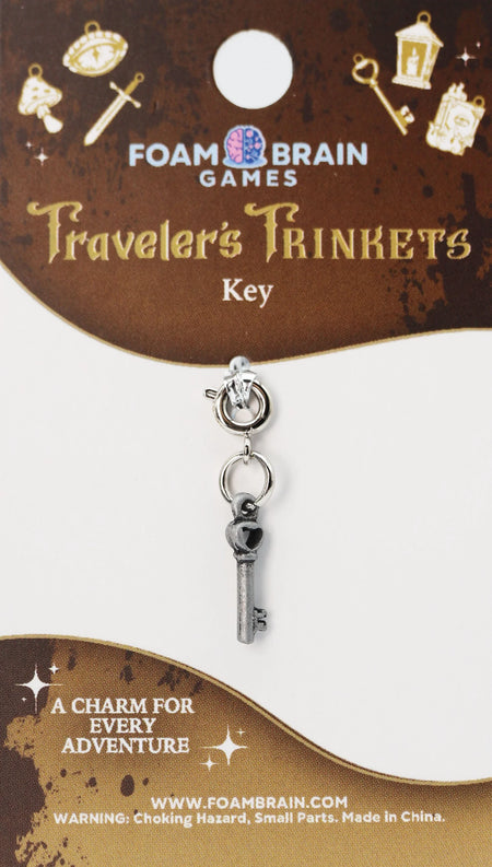 Traveler's Trinkets Charms Group 4 (27 options) Clothing & Accessories Foam Brain Games Key  