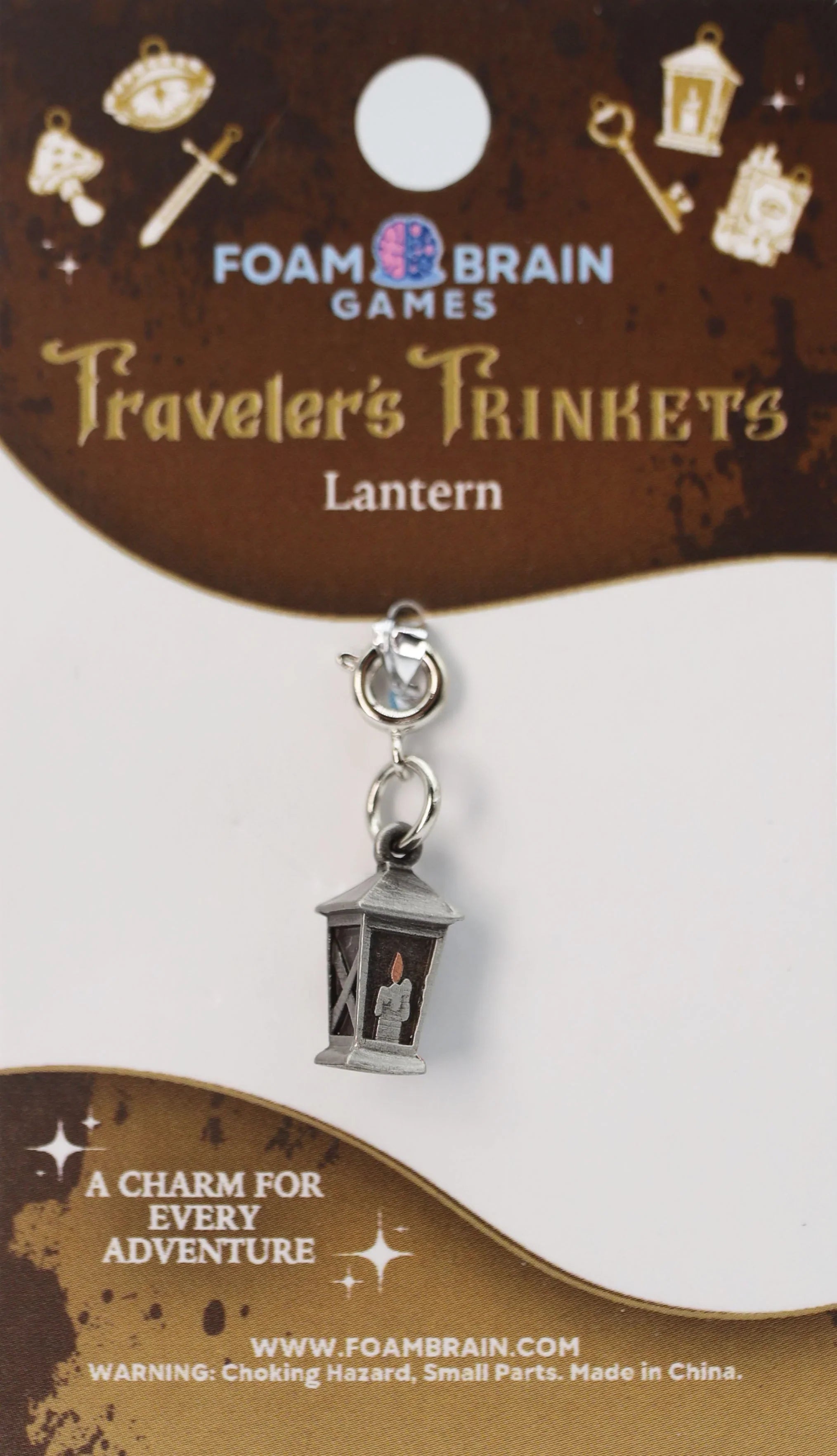 Traveler's Trinkets Charms Group 4 (27 options) Clothing & Accessories Foam Brain Games Lantern  