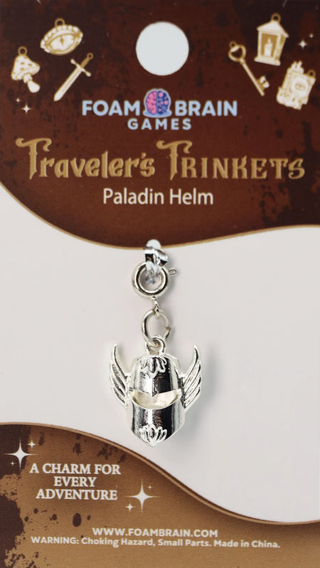 Traveler's Trinkets Charms Group 4 (27 options) Clothing & Accessories Foam Brain Games Paladin Helm  
