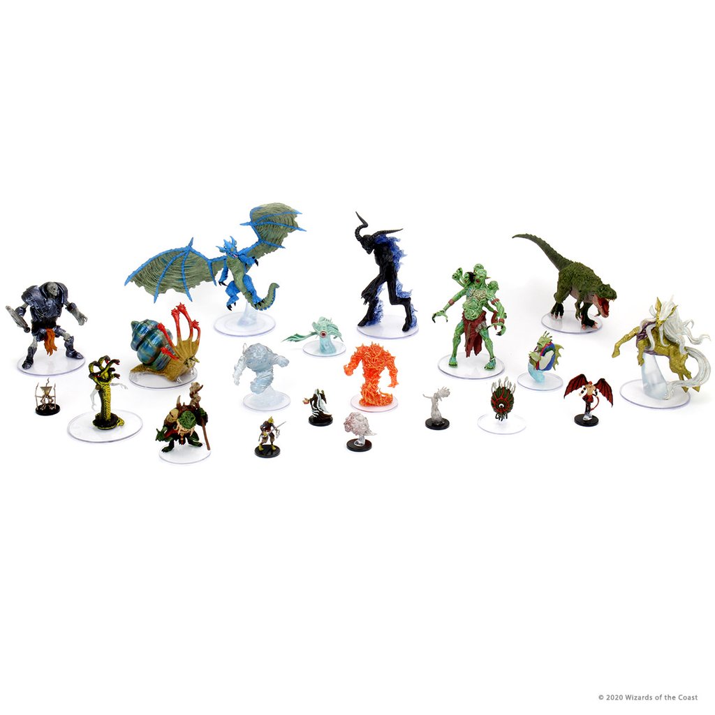 D&D Icons of the Realms Fangs and Talons Booster Miniatures WizKids