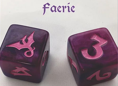 Black Oak Workshop Dragon Faerie Purple/Pink Single D6  Other   