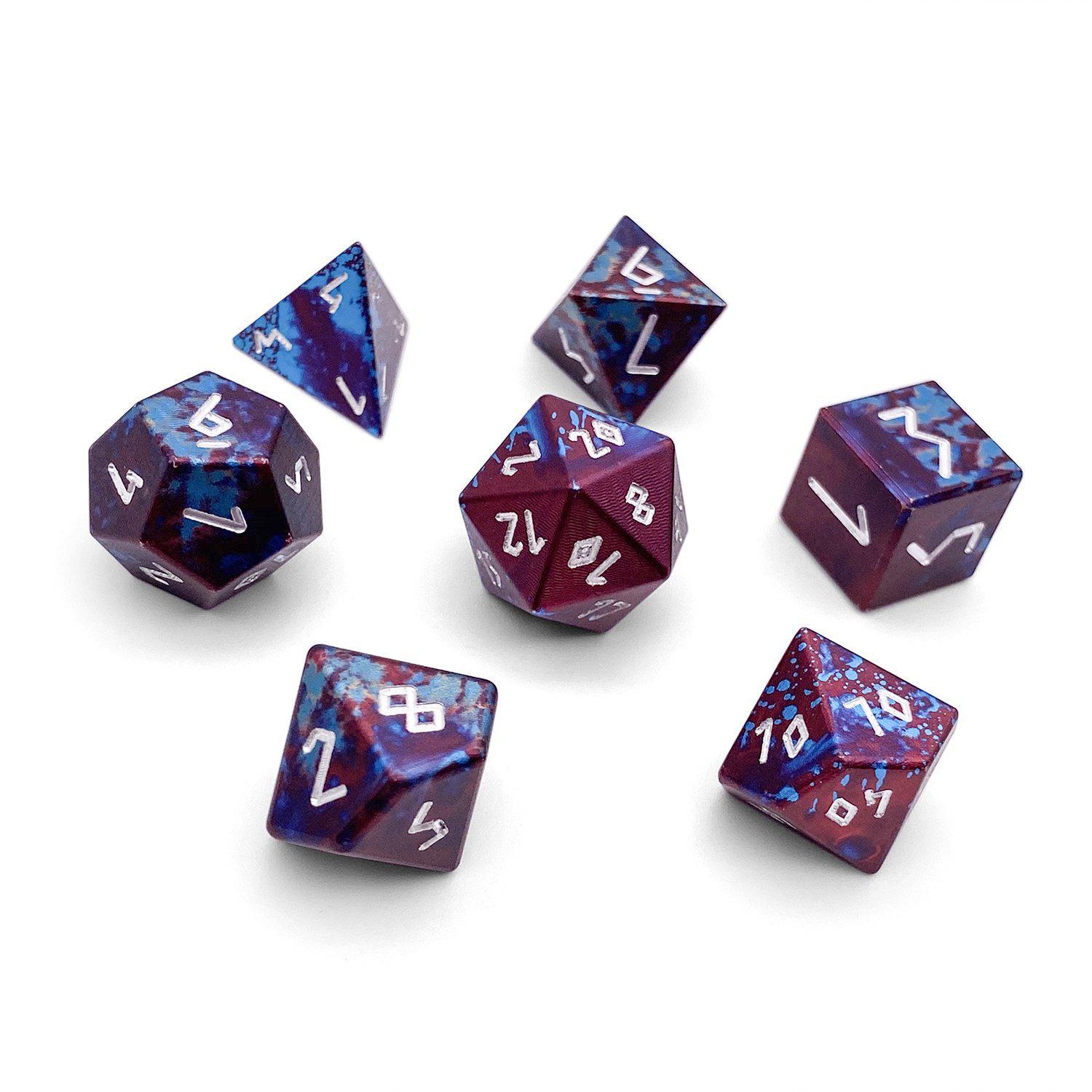 Norse Foundry Wonderous Polyhedral Dice Set Faerie Dragon Dice Norse Foundry
