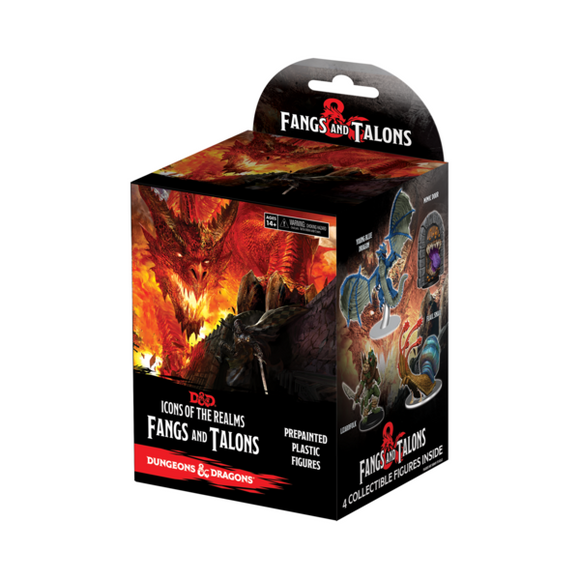 D&D Icons of the Realms Fangs and Talons Booster  WizKids   
