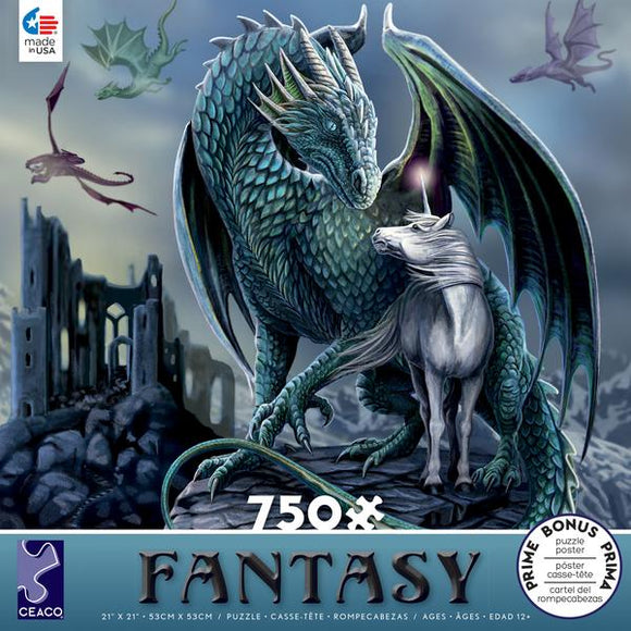 Fantasy Dragon 750pc Puzzle  Gamewright   