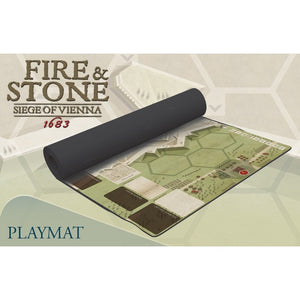 Fire & Stone Siege of Vienna Playmat  Capstone Games   