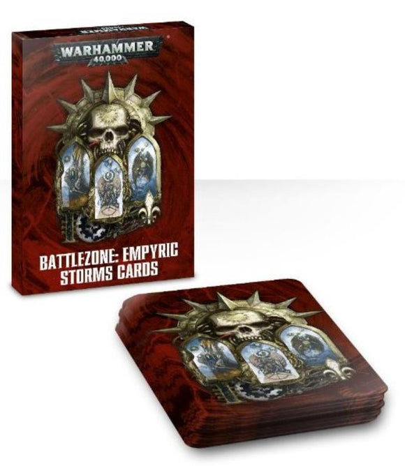 Warhammer 40K Battlezone Empyric Storm Cards Home page Games Workshop   