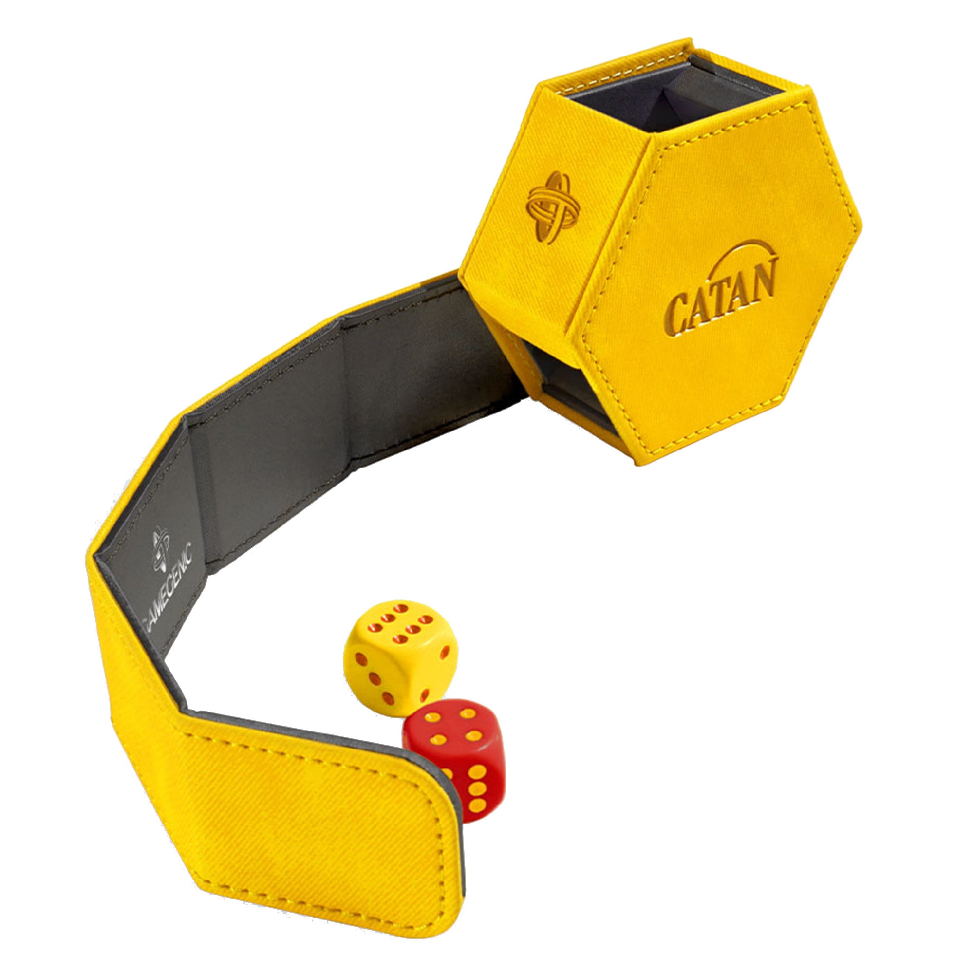 Catan Hexatower Yellow Supplies Gamegenic   